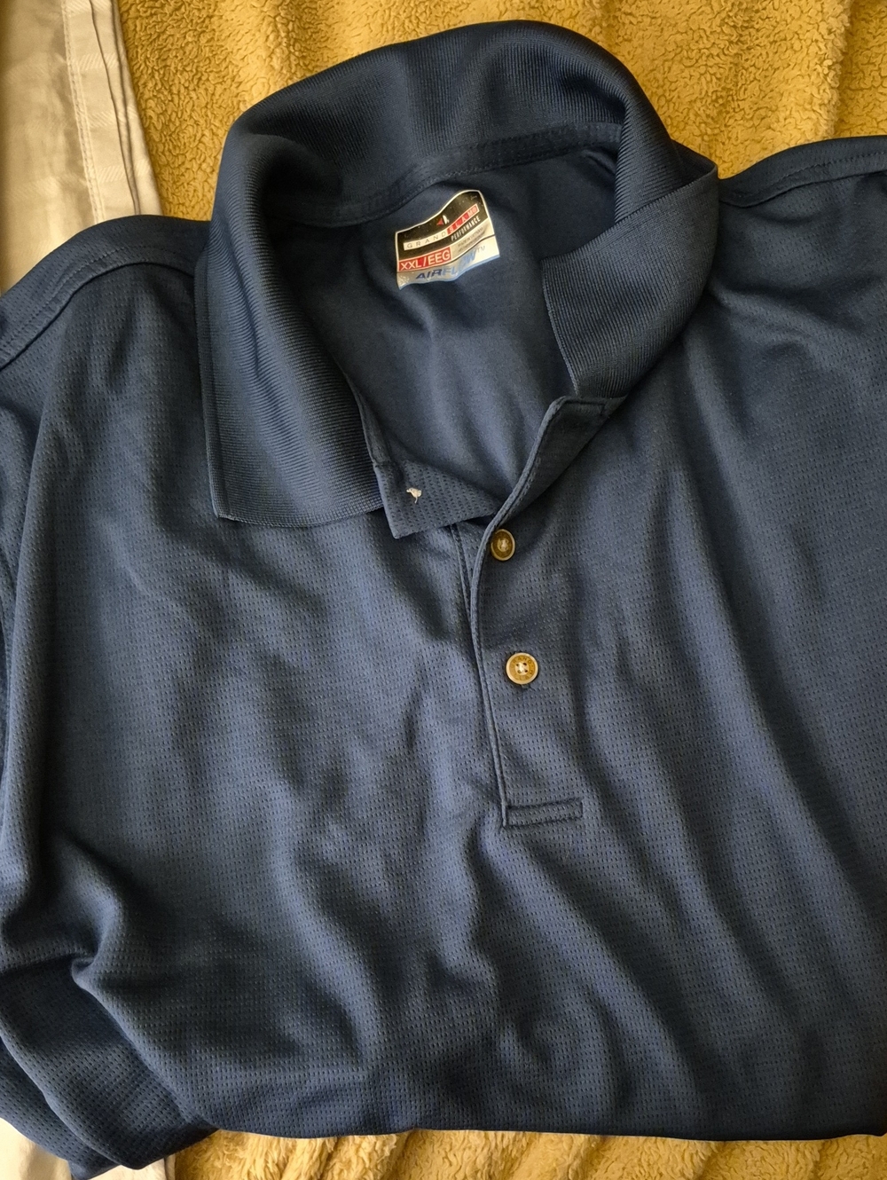 Grand Slam Men's Dark Navy Polo Shirt